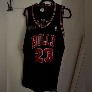 Black Bulls Basketball  Jordan Jersey